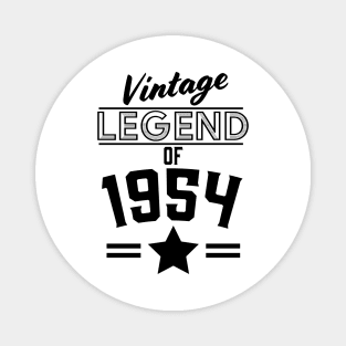 vintage legend of 1954 Magnet